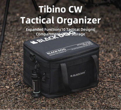 15L Tactical Camping Storage Organizer Black