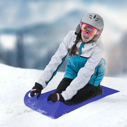 Snow Sled – Portable Roll-Up Snowboard Sled