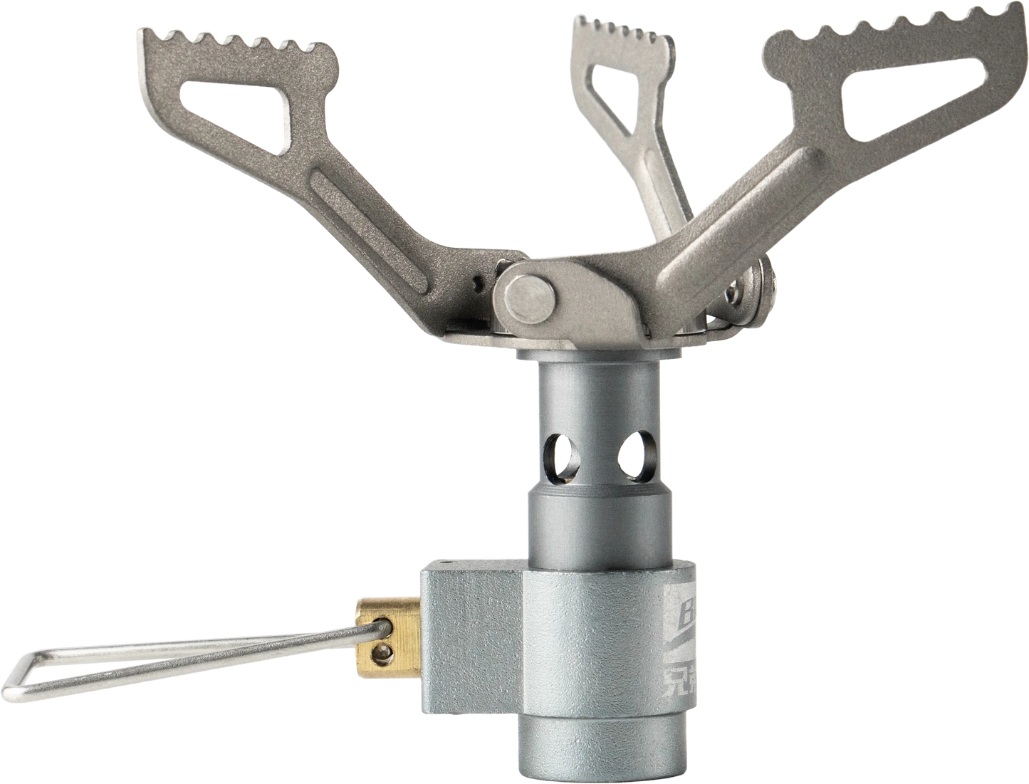 Mini Camping Gas Burner Pocket Stove Grey