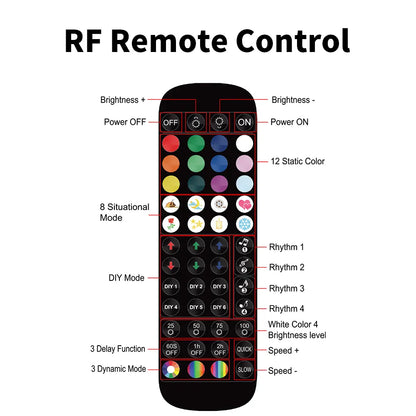 Smart RGB Corner Floor Lamp