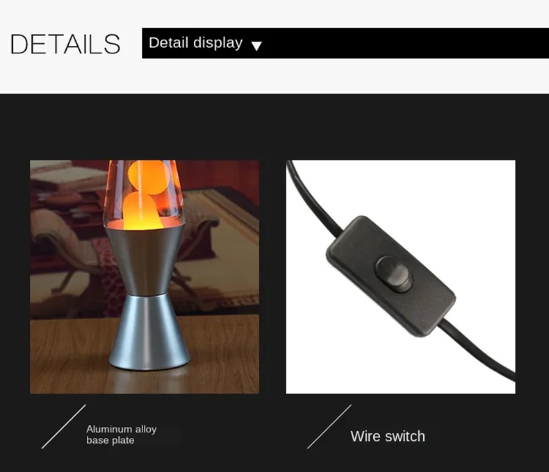 Lava Lamp with Jellyfish Design