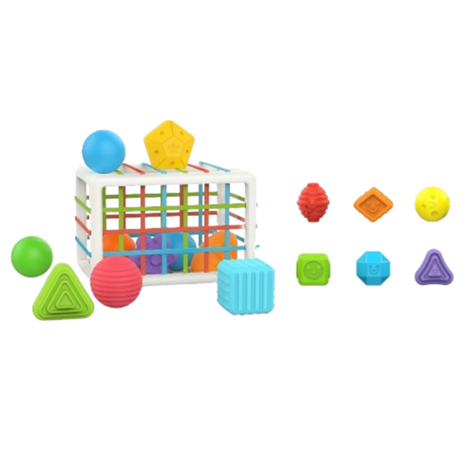Colorful Shape Blocks Sorting Game