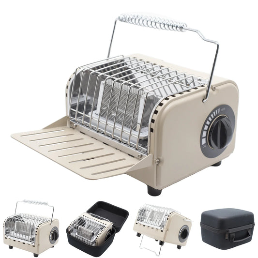 1200W Multifunction Camping Gas Burner Stove Grey