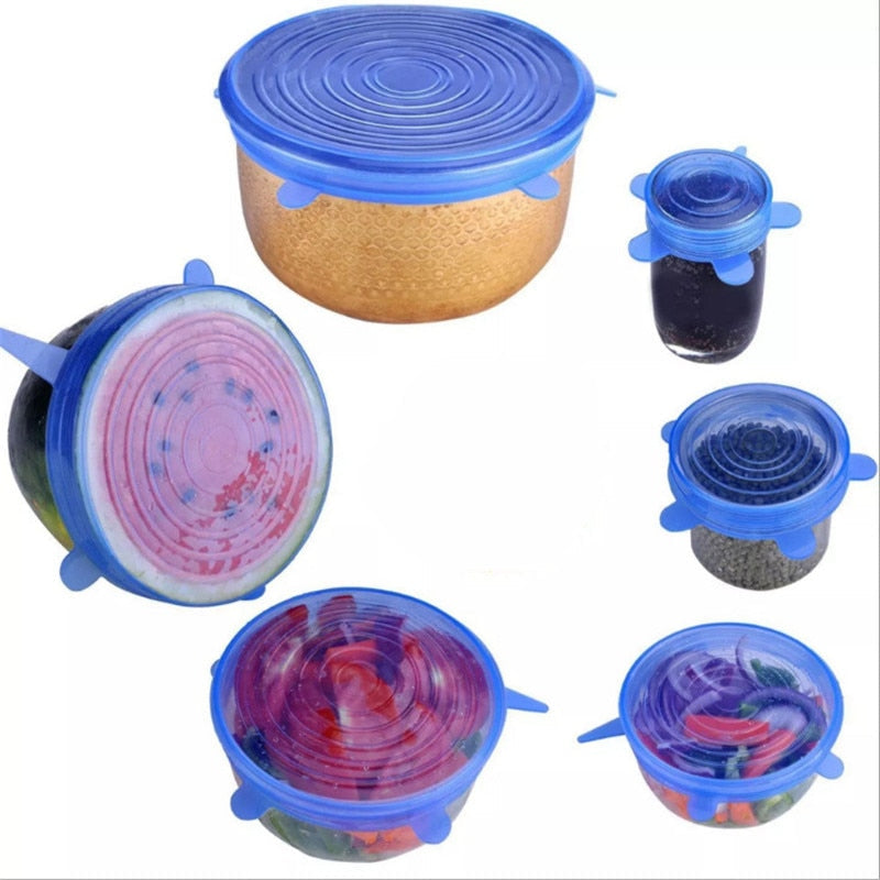 Universal Lid Silicone Food Wraper