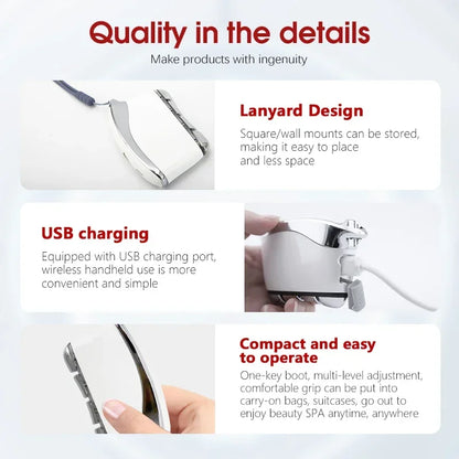 Dredging Meridian Massage Brush: Electric V-face Lifting Beauty Instrument