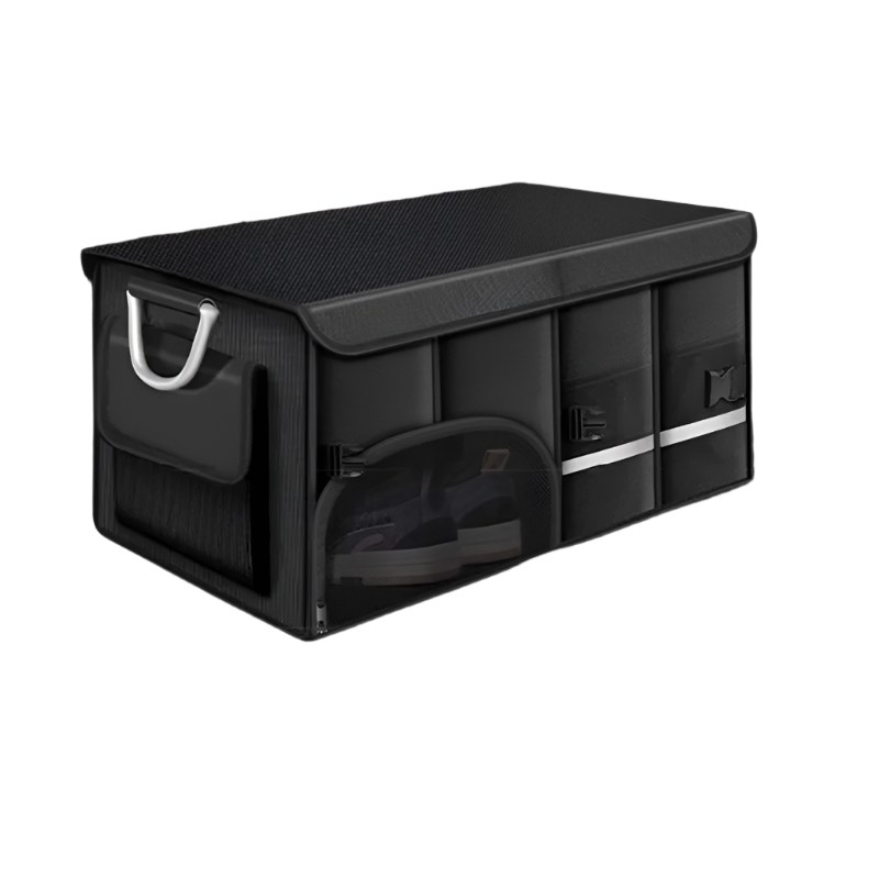 72L Foldable Waterproof  Storage Box Black