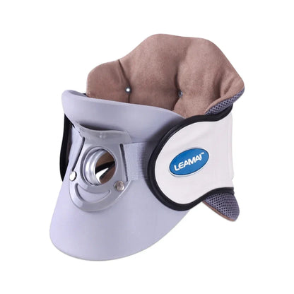 Inflatable Cervical Neck Brace Spine Traction Support White
