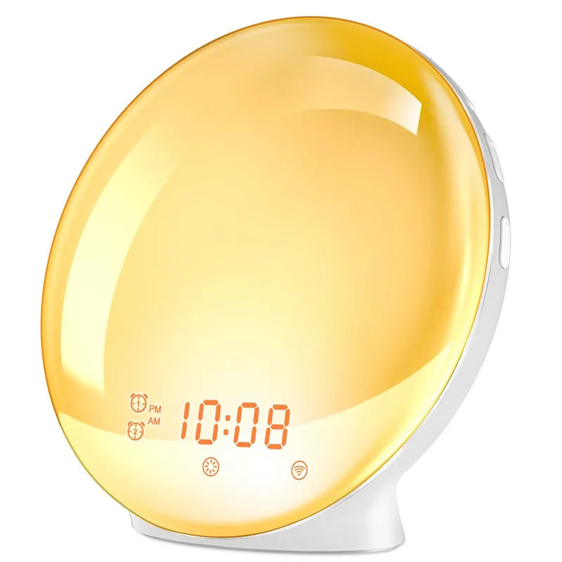 Color changing light Alarm Clock