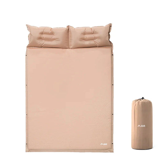 Self-Inflating Camping Sleeping Pad Air Mat Khaki