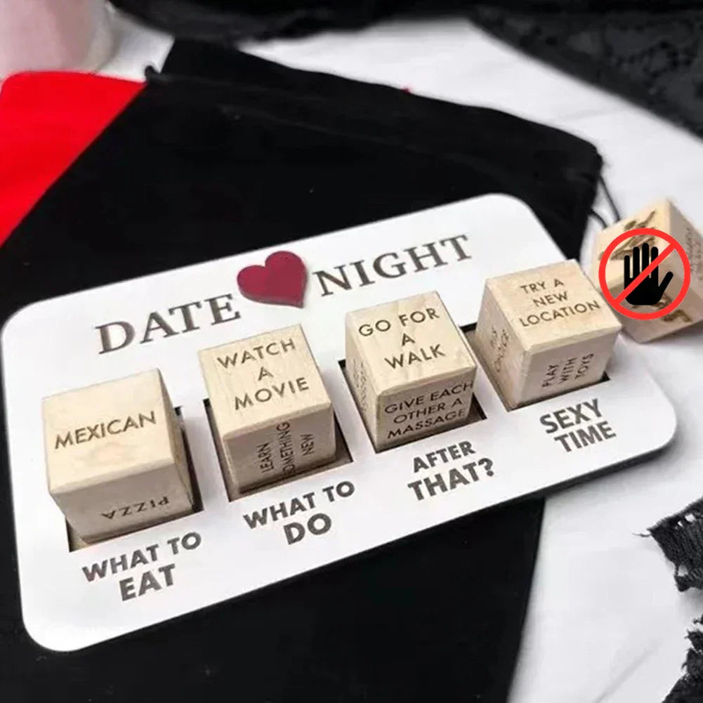 Wood Romantic Date Night Game