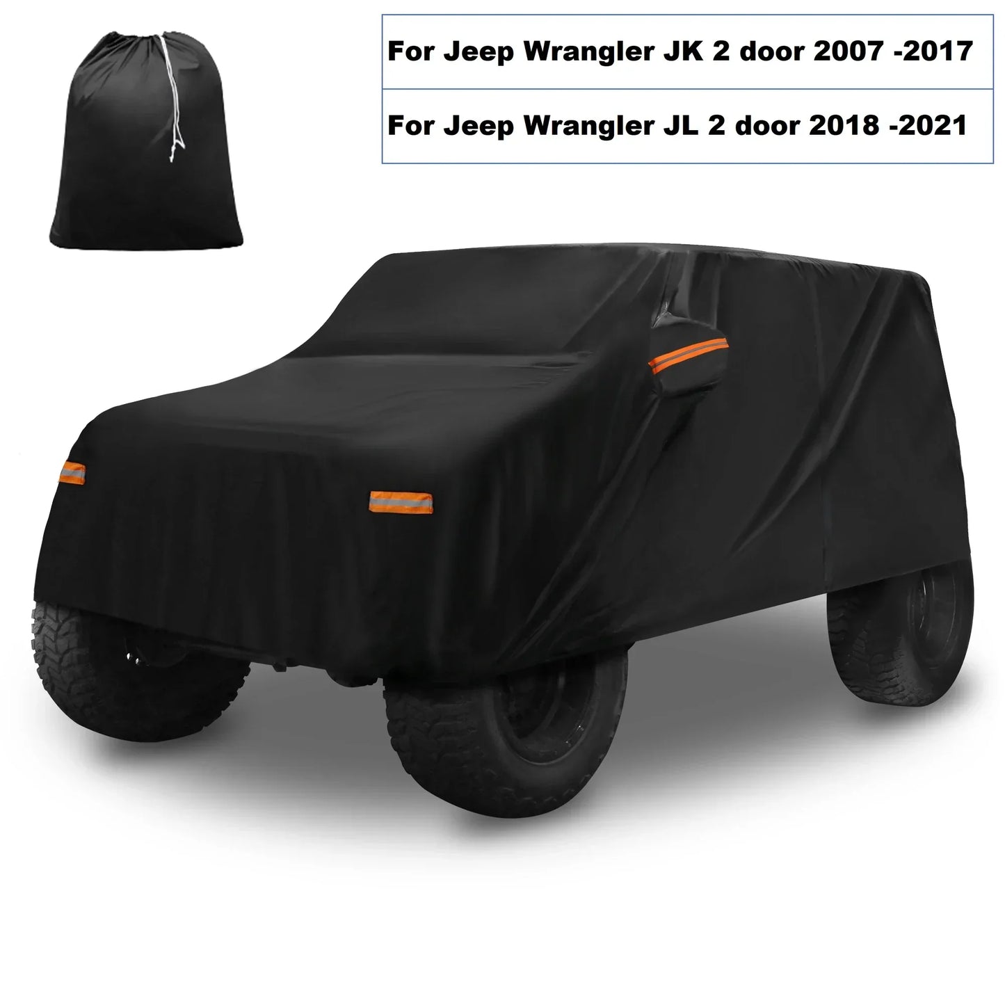 Full Car Cover for Jeep Wrangler JK 2/4 Door
