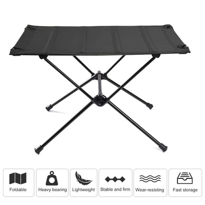 Camping Folding Roll-Up Table Black