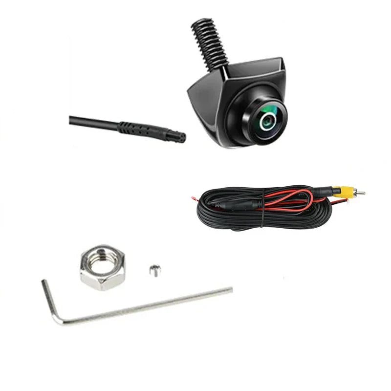 720P Rear View Camera Fisheye Lens IP68 Waterproof Full HD Black