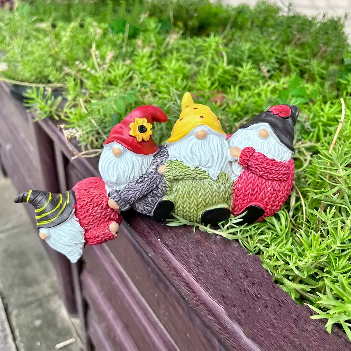 Cute Gnome Old Man Ornament