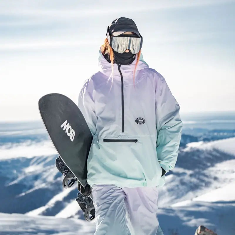 Waterproof Gradient Ski Suit – Warm Snowboard Suit