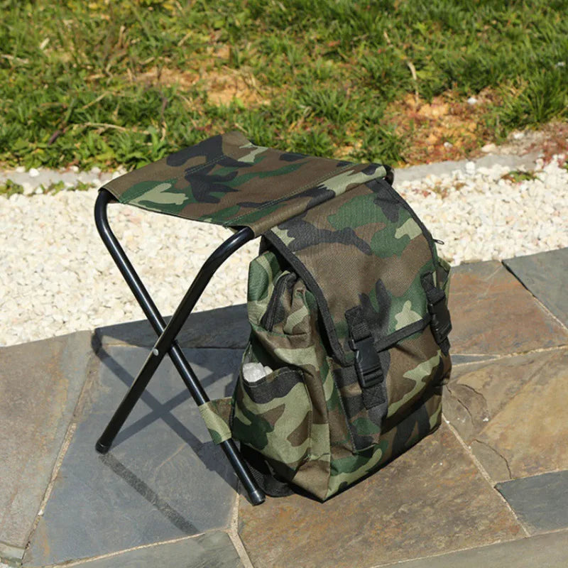 2 in 1 Folding Fishing Chair Bag