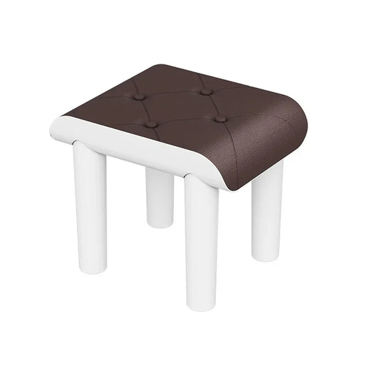 Multi-Functional Portable Office Footrest & Stackable Stool – L-Brown