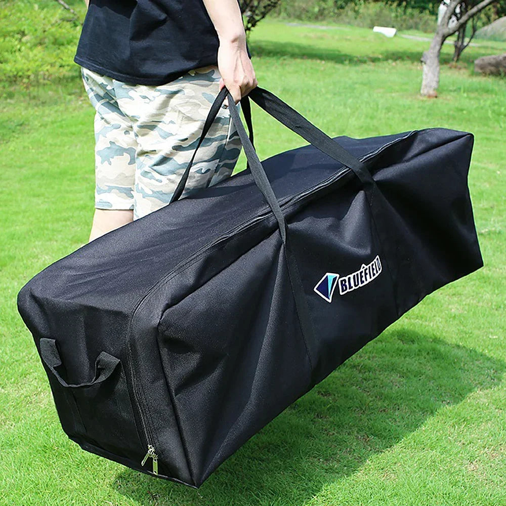 150L Foldable Travel Storage Bag Black