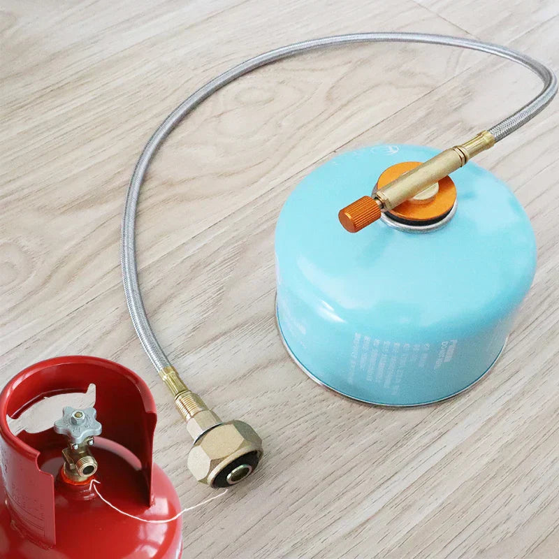 Outdoor Gas Stove Cylinder Refill Adapter
