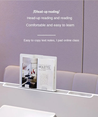 Foldable Radiator-Adjustable Laptop Desk with Drawer