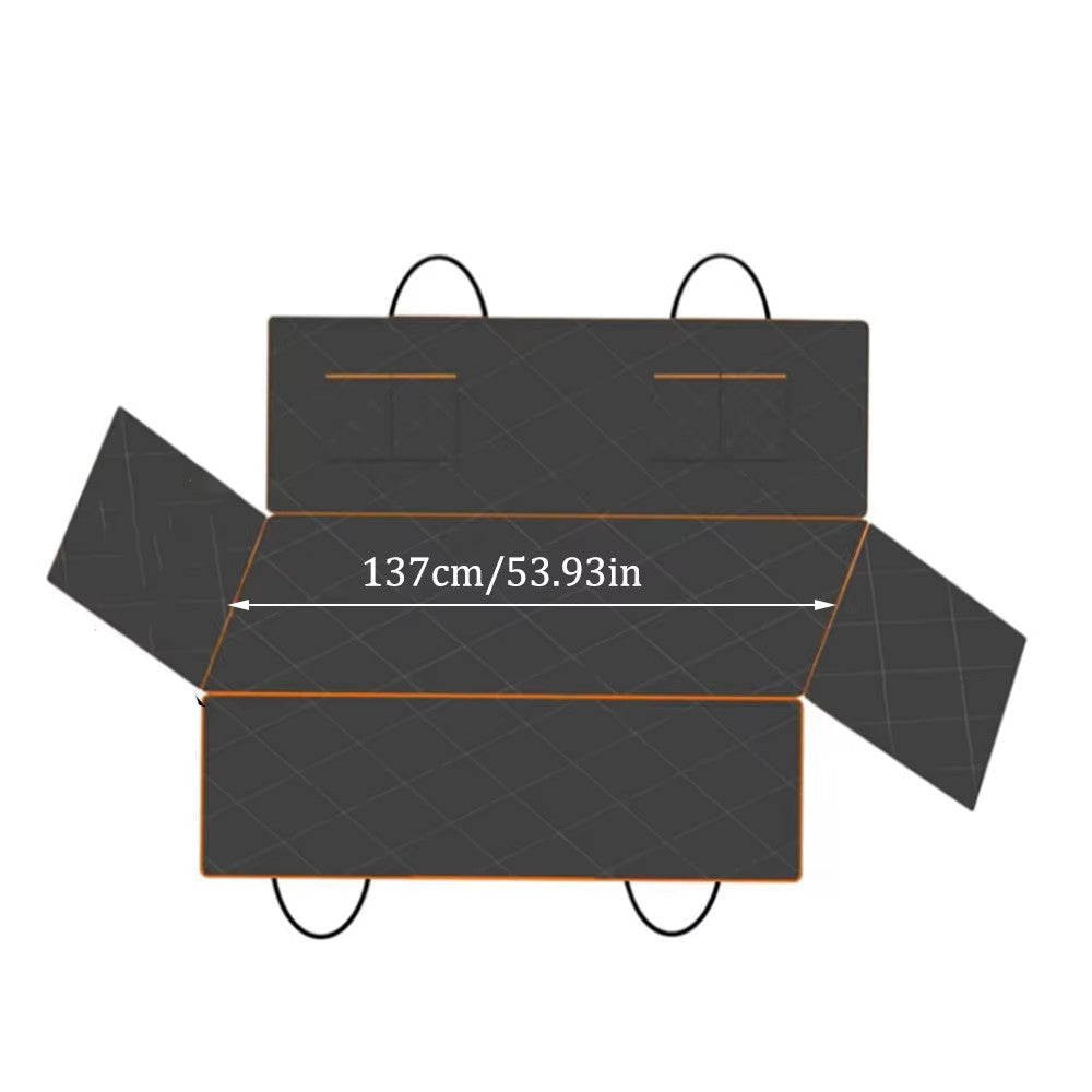 Waterproof Dog Car Seat Cover Scratch-Resistant Protector Black