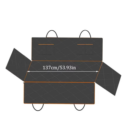 Waterproof Dog Car Seat Cover Scratch-Resistant Protector Black