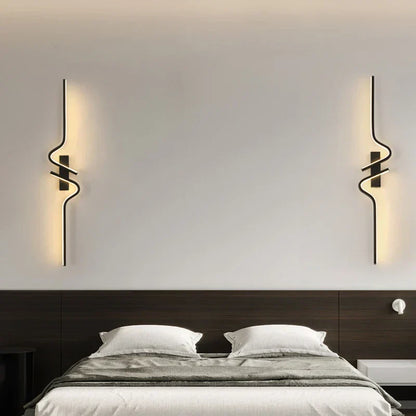 Modern LED Wall Lamp: Sleek Nordic Design for Stylish Indoor Lighting