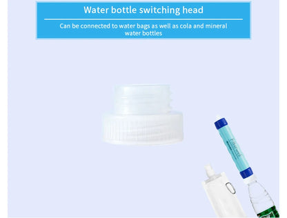 Filterwell 6L Gravity Water Filter Straw for Travel and Emergency