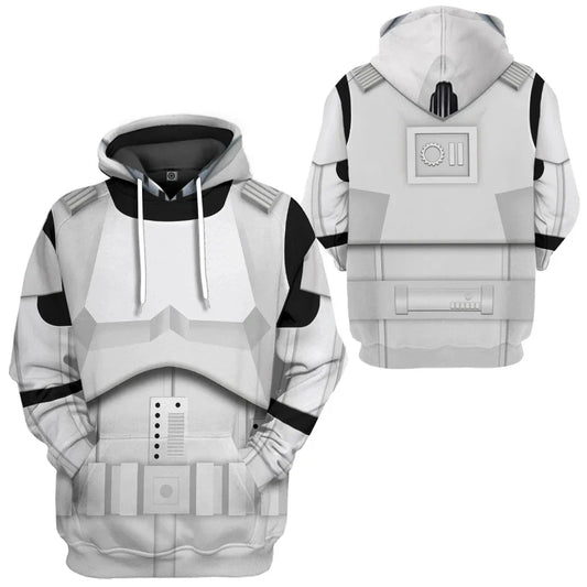 3D Graphic Streetwear Hoodie