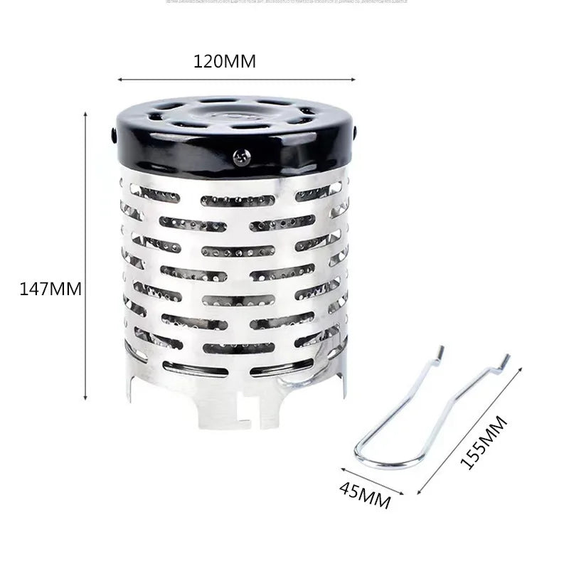 Compact Wear-resistant Mini Gas Heater Stove for Outdoor Camping