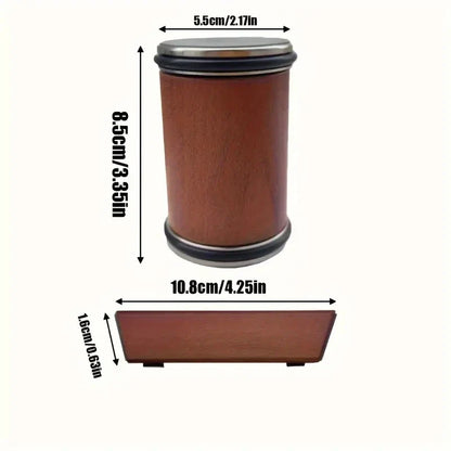 Woodle Rolling Knife Sharpener Kit Precision Roller Sharpener Brown