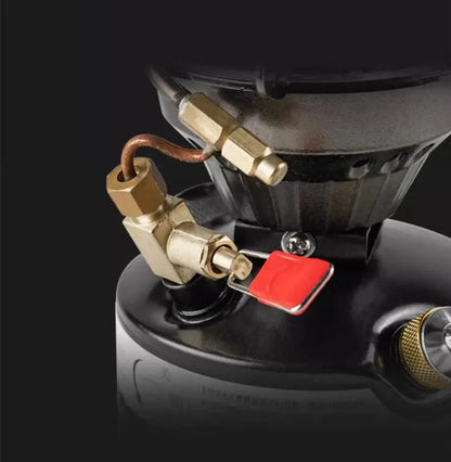 Portable Camping Gasoline Stove Black