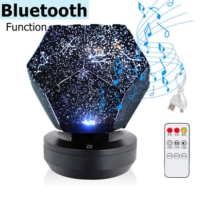 Galaxy Light Projector Nightlights Star Light Space Rechargeable Lamp for Decoration Bedroom Christmas Gift Children Night Light