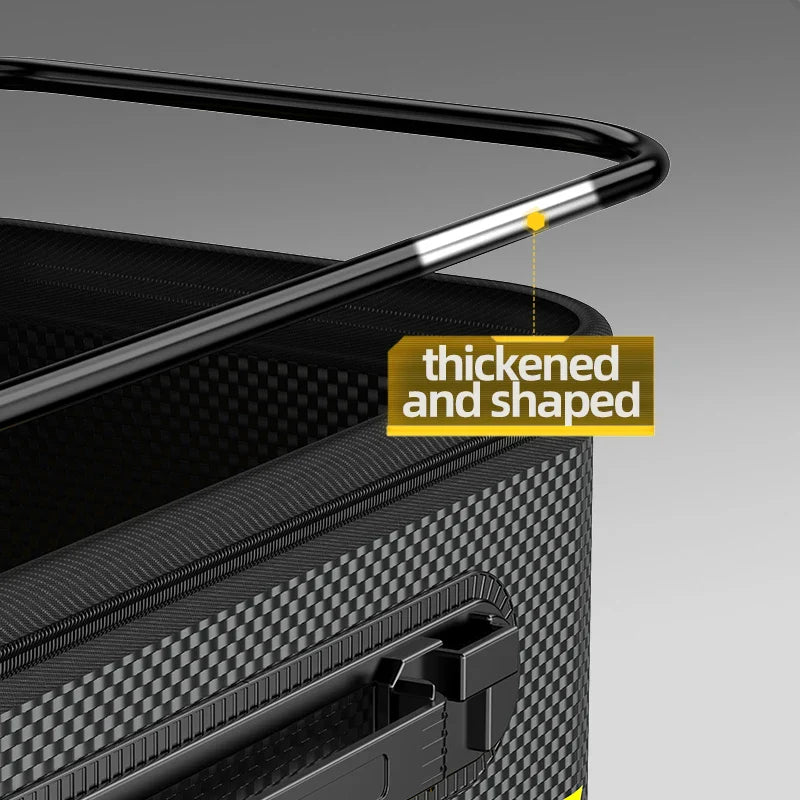 30L Foldable Portable Water Bucket Black