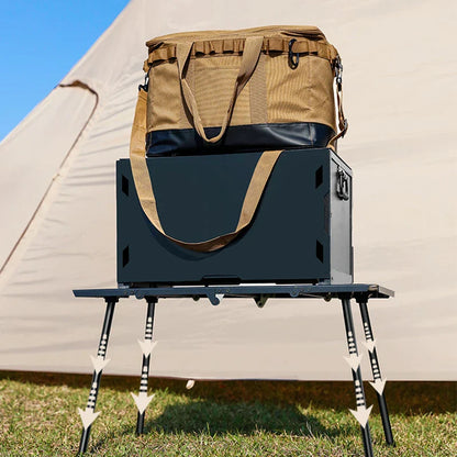 Tactical Folding Camping IGT-Compatible Table Black