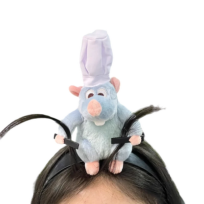Ratatouille Hairband New Cartoon Plush Doll