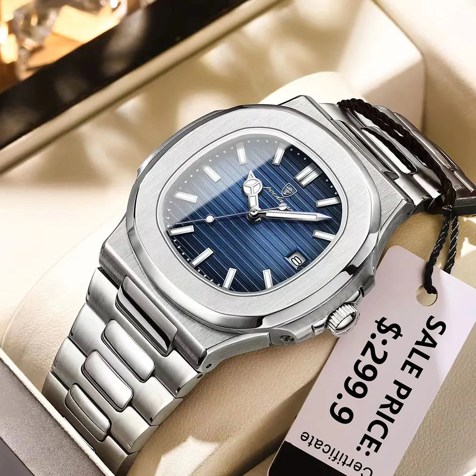 Luxury Watch Business Waterproof Male
