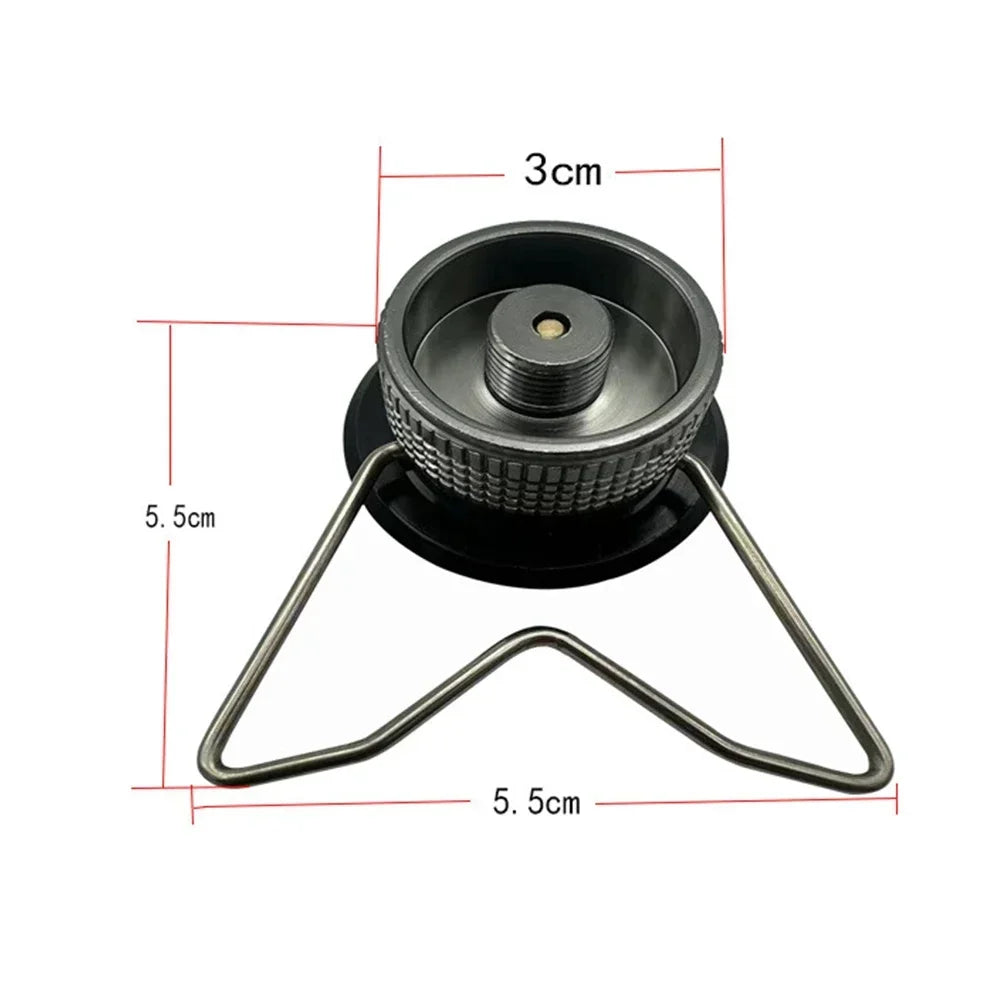 Butane Cartridge Head Conversion Adapter with Bracket