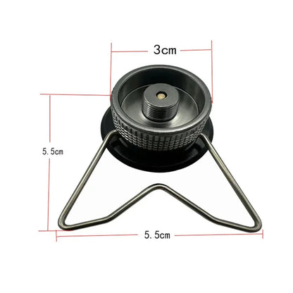 Butane Cartridge Head Conversion Adapter with Bracket