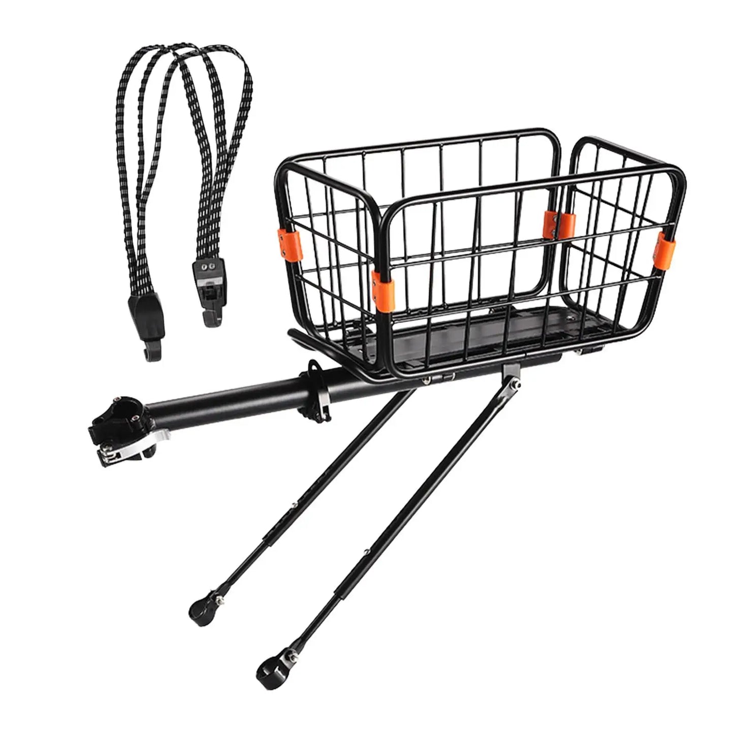 Large Capacity Bicycle Rear Carrier Basket