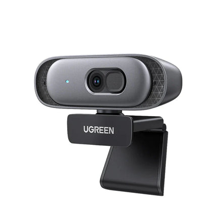 2K USB Webcam HD Mini Web Camera with Autofocus Black
