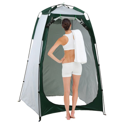 Outdoor Privacy Tent Shower, Toilet And Changing Shelter Green