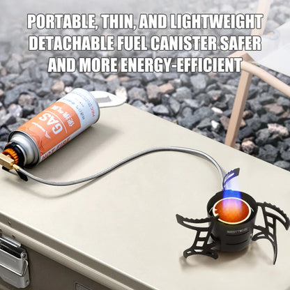 2600W Infrared Camping Stove Black