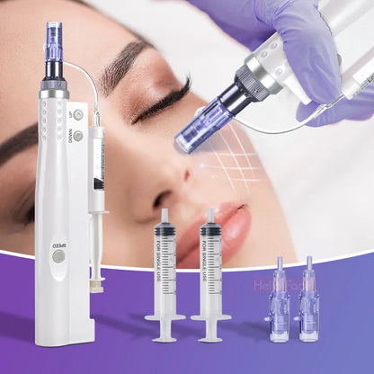 2-in-1 Hydra Whitening Injector with Aqua Derma Pen