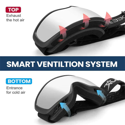 Ski Snowboard Goggles for Kids