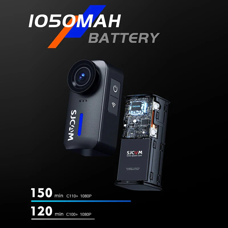 4K Action Camera EIS Stabilization Black