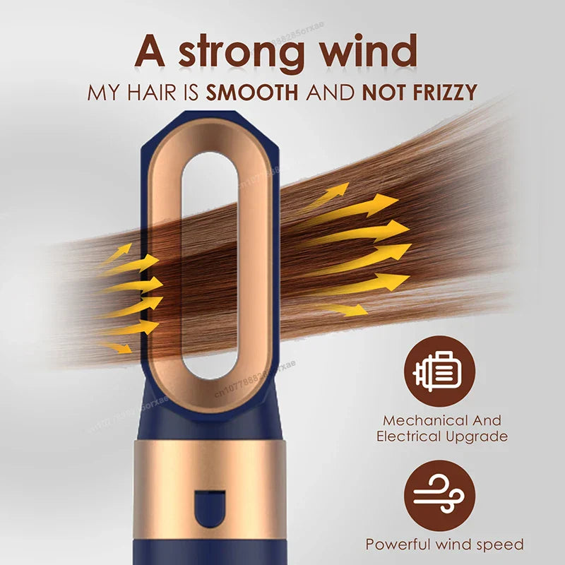 5-in-1 Professional Hair Styler and Dryer Hot Air Styler Comb