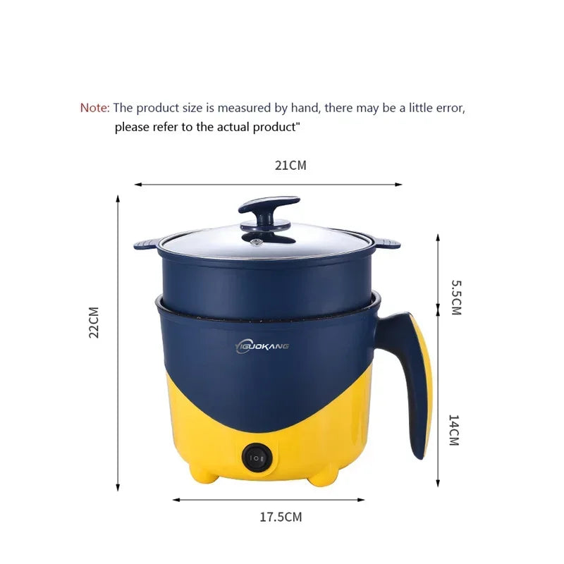 Multifunction Mini Electric Rice Cooker and Saucepan