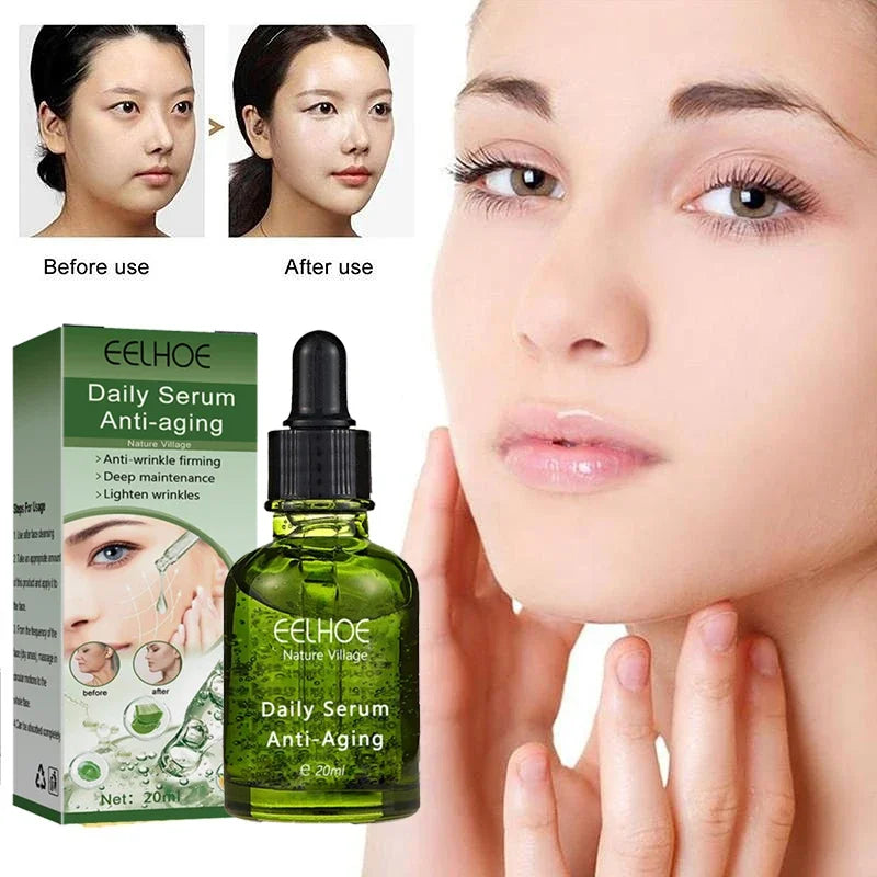 Instant Wrinkle Remover Serum - Aloe Vera & Vitamin C Infused