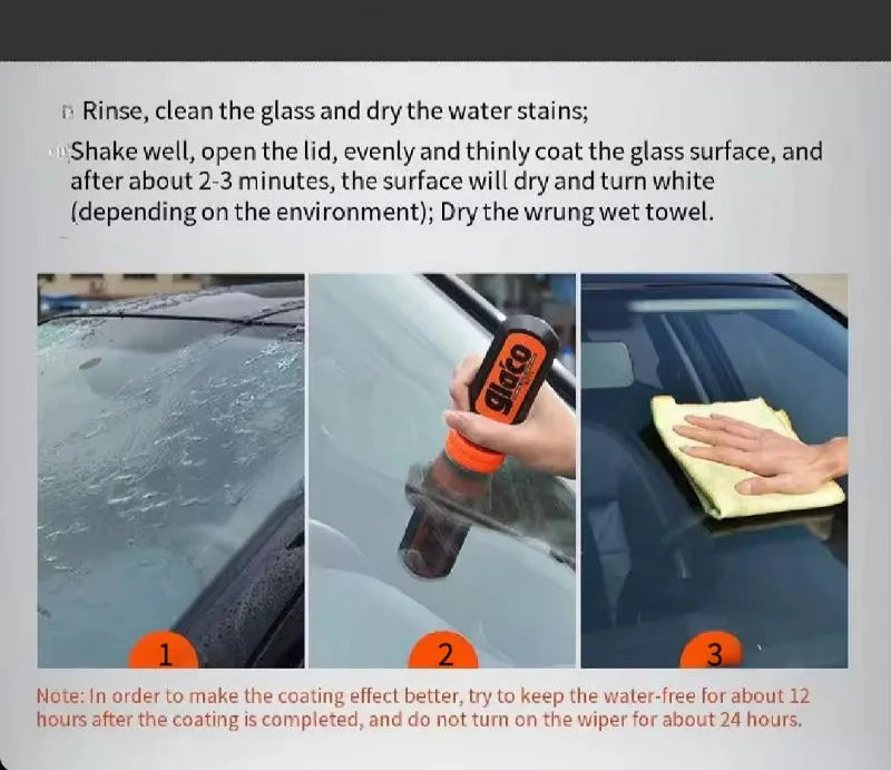 Ultra Long-Lasting Windshield Rainproof Coating 70ml Black